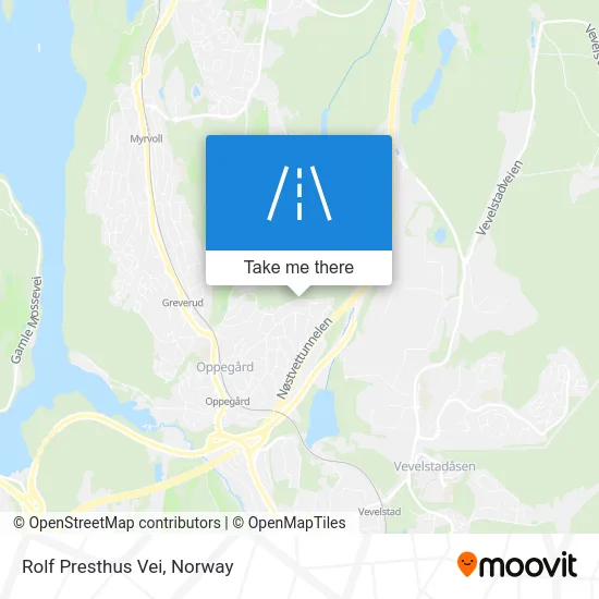 Rolf Presthus Vei map