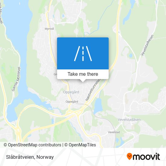 Slåbråtveien map