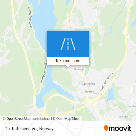 Th. Kittelsens Vei map