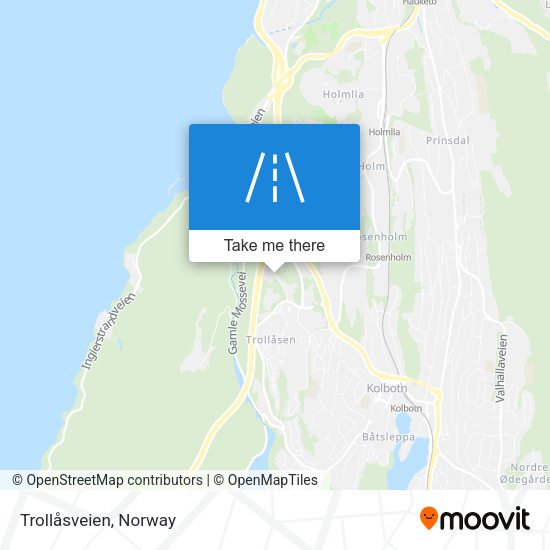 Trollåsveien map