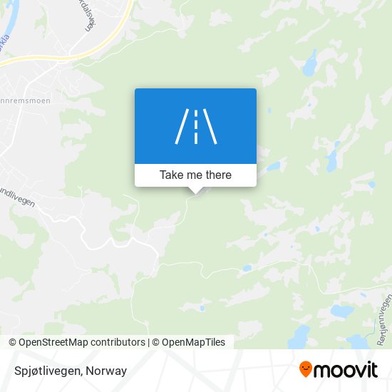 Spjøtlivegen map