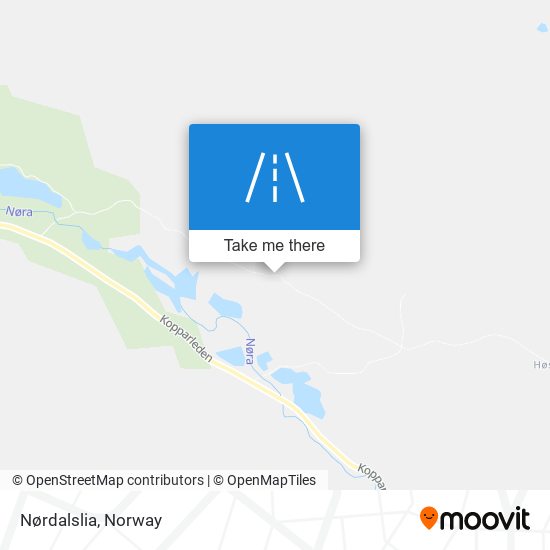 Nørdalslia map