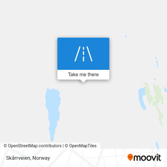 Skårrveien map