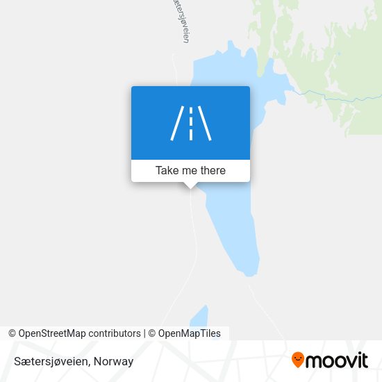 Sætersjøveien map