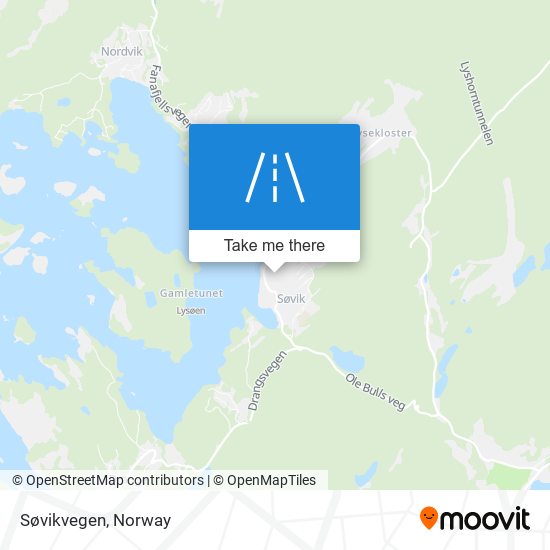 Søvikvegen map