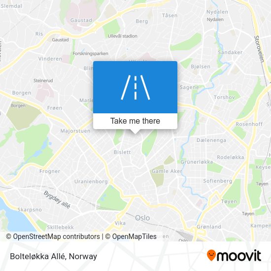 Bolteløkka Allé map
