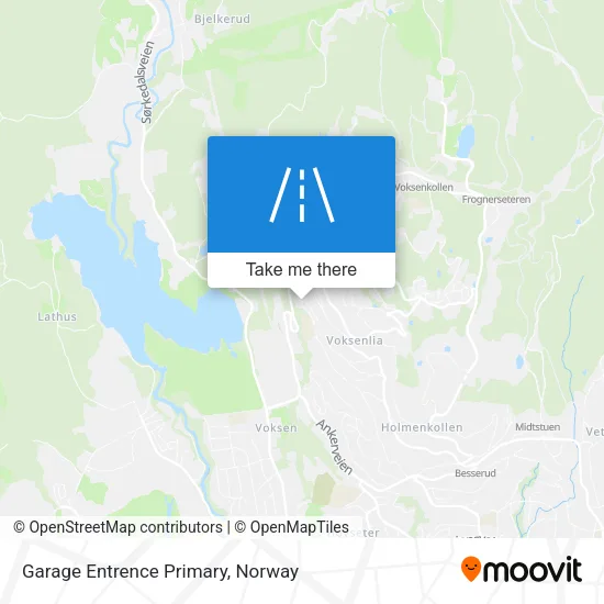 Garage Entrence Primary map