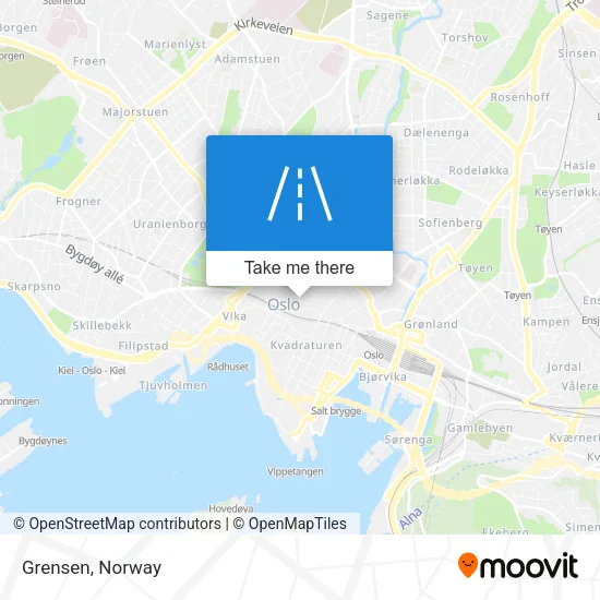 Grensen map