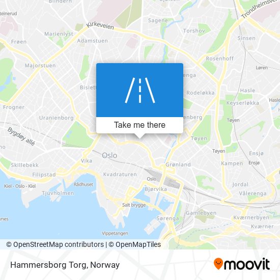 Hammersborg Torg map