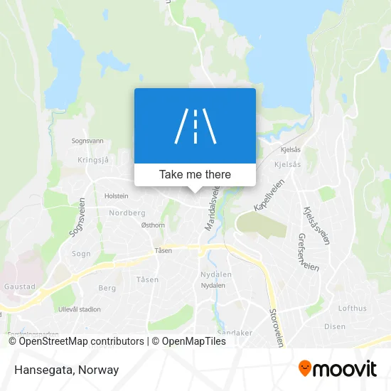 Hansegata map