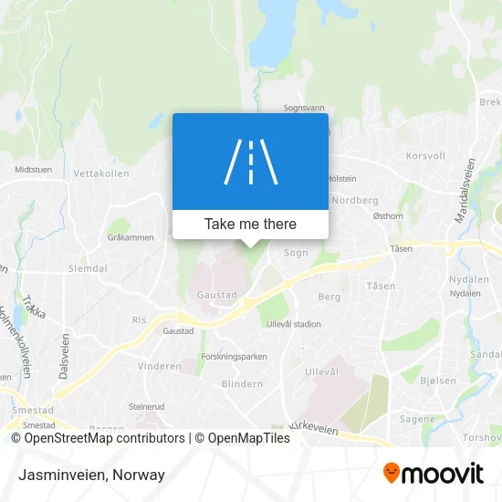 Jasminveien map