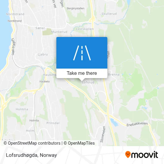 Lofsrudhøgda map