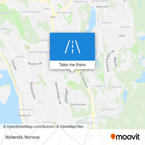 Nylænde map