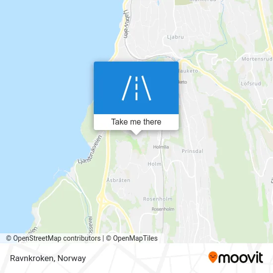 Ravnkroken map