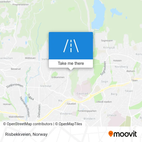 Risbekkveien map