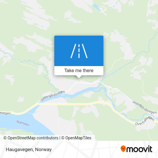 Haugavegen map