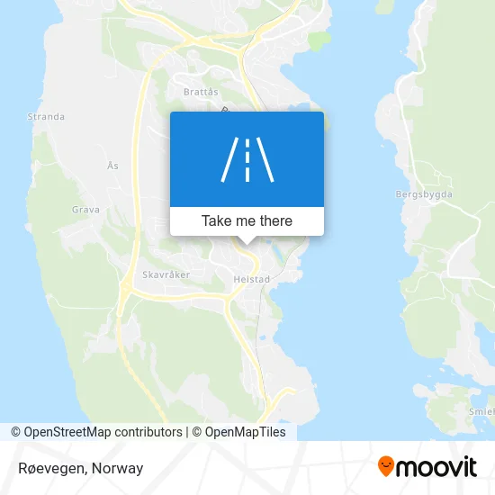 Røevegen map