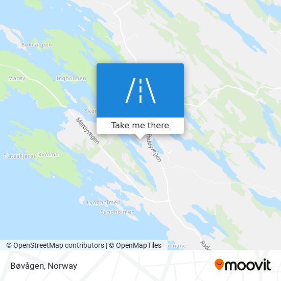 Bøvågen map