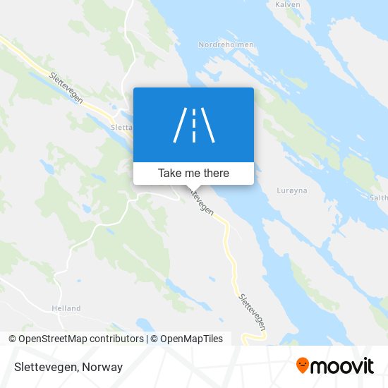 Slettevegen map