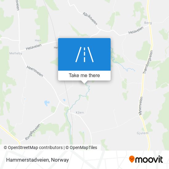 Hammerstadveien map