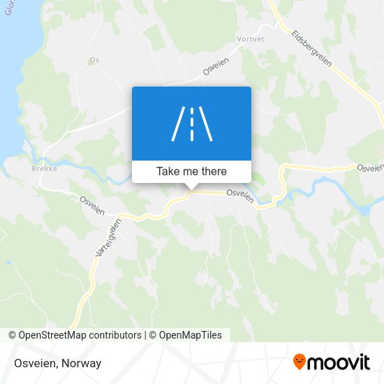 Osveien map