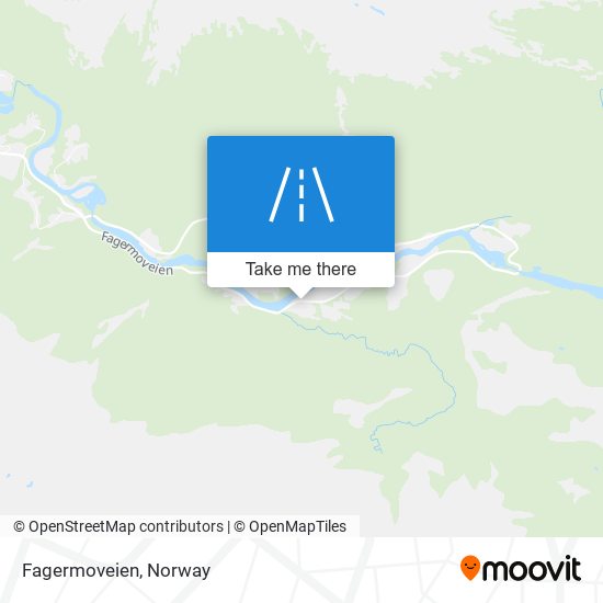 Fagermoveien map