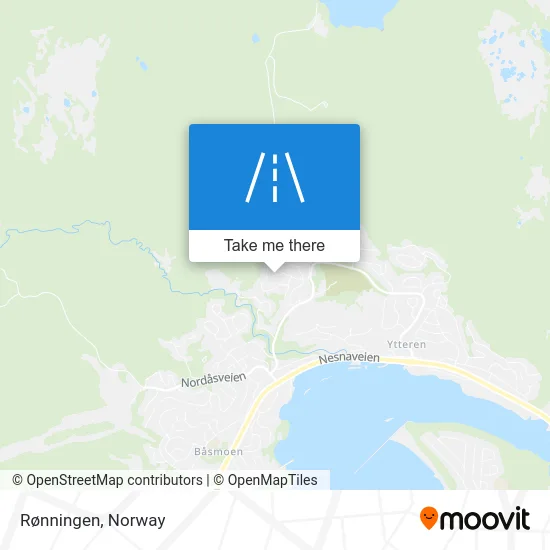 Rønningen map