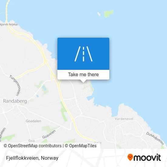 Fjellflokkveien map