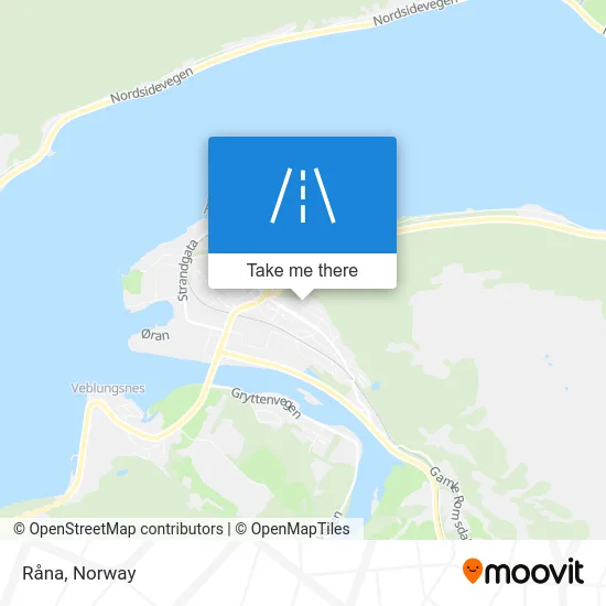 Råna map