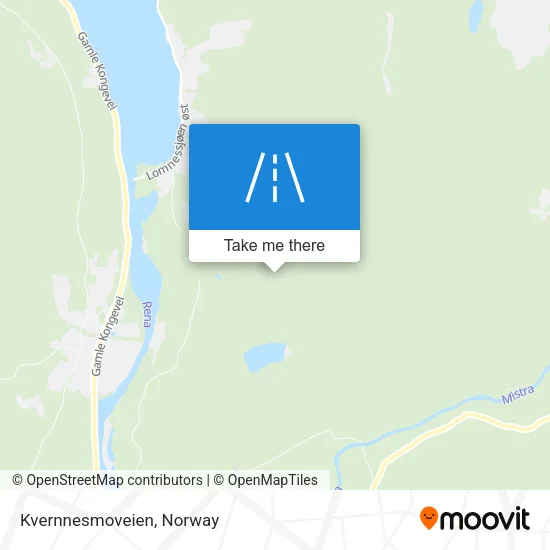 Kvernnesmoveien map