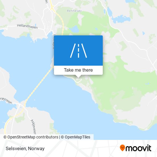 Selsveien map