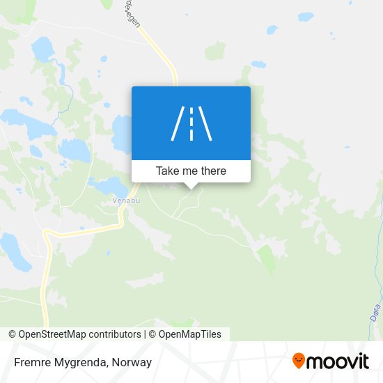 Fremre Mygrenda map