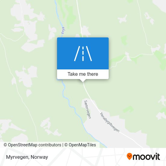 Myrvegen map