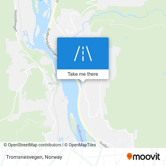 Tromsnesvegen map