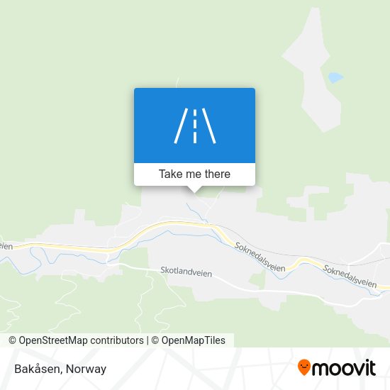 Bakåsen map