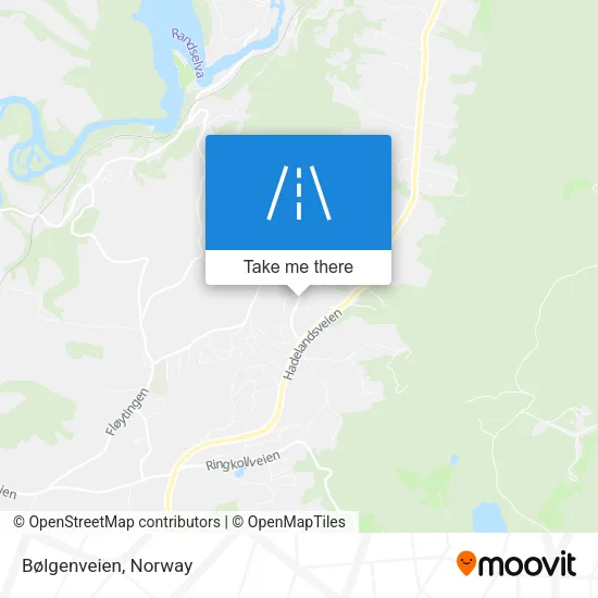 Bølgenveien map