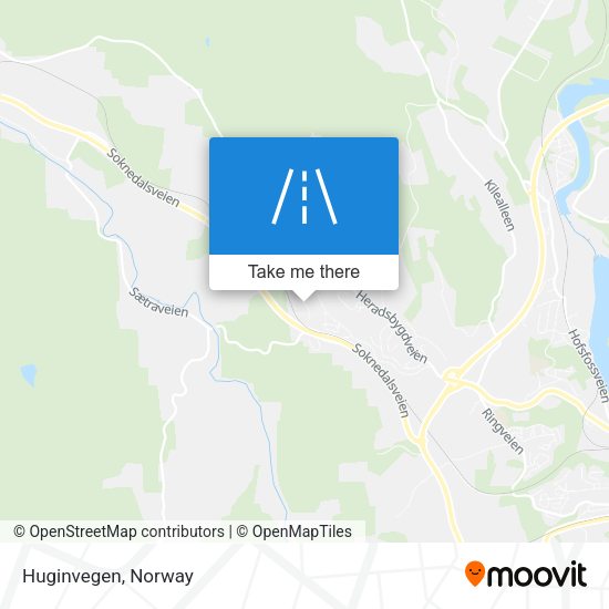 Huginvegen map