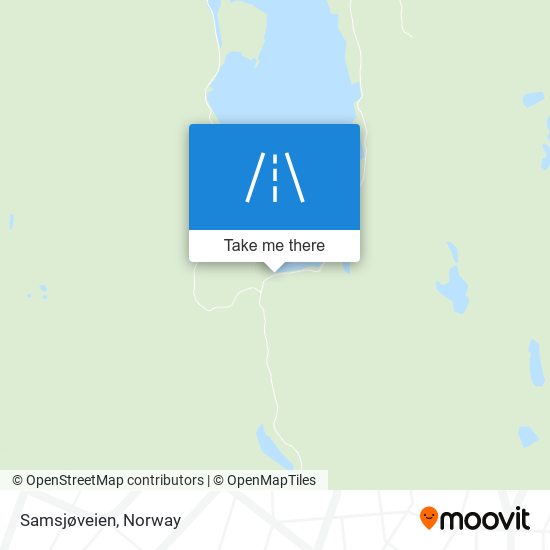 Samsjøveien map