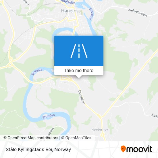 Ståle Kyllingstads Vei map