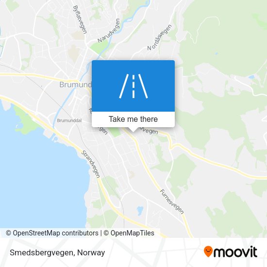 Smedsbergvegen map