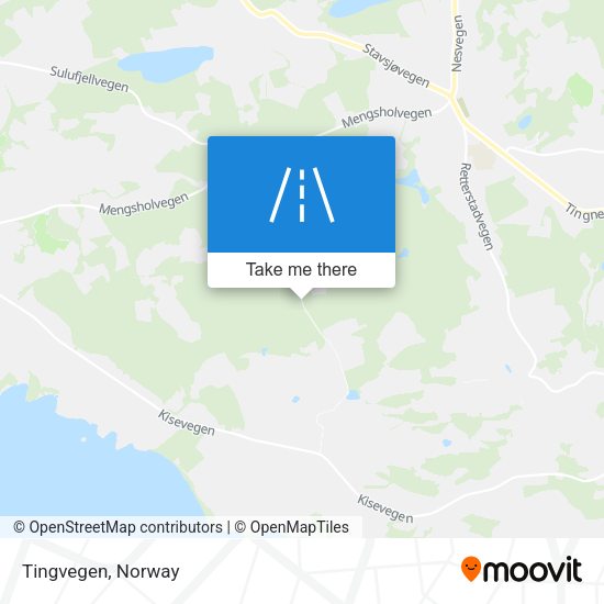 Tingvegen map