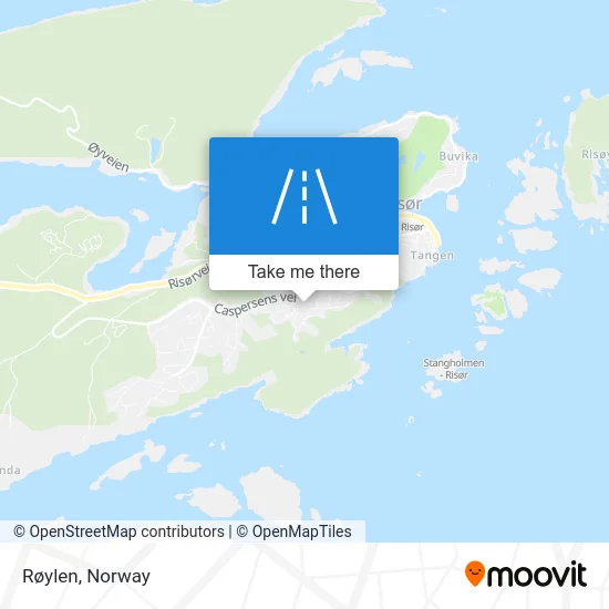 Røylen map