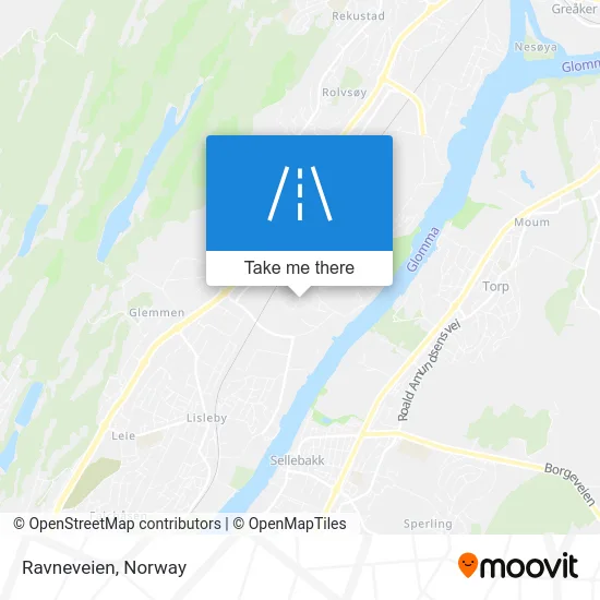 Ravneveien map