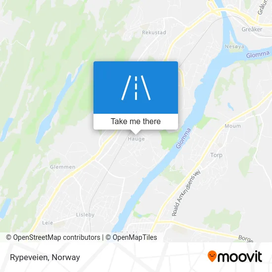 Rypeveien map