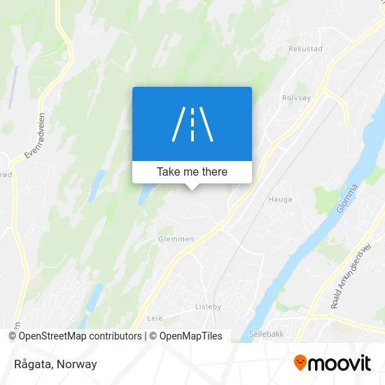 Rågata map