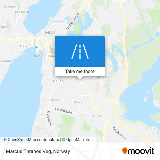 Marcus Thranes Veg map