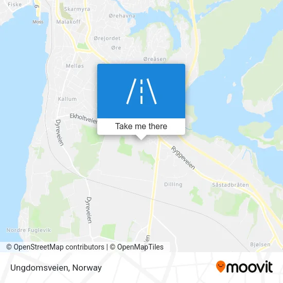 Ungdomsveien map