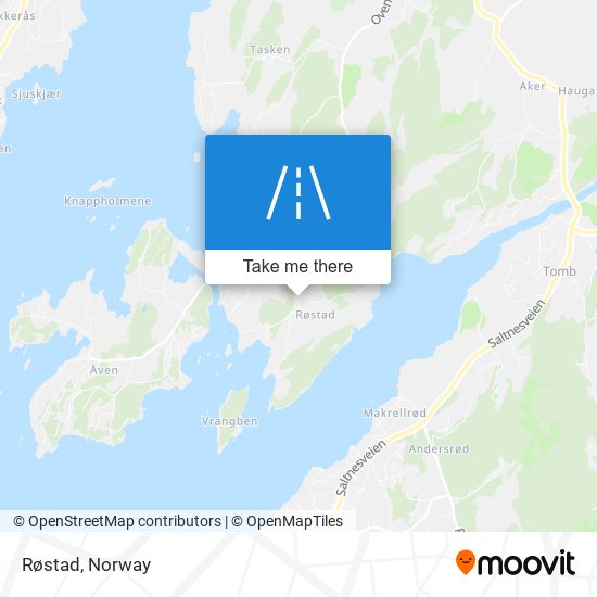 Røstad map