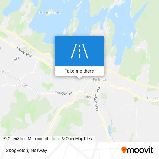 Skogveien map