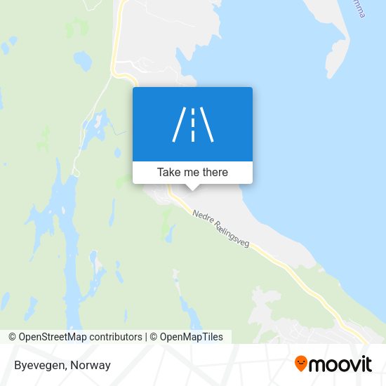 Byevegen map